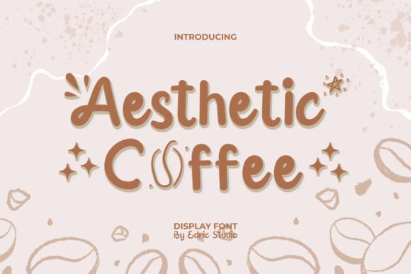 Aesthetic Coffee Font: Your Warm Welcome Online