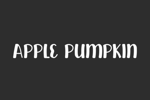 Apple Pumpkin: A Fun and Modern Display Font for Digital Designs