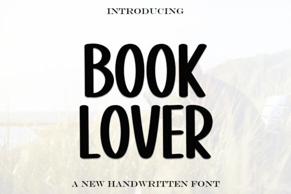 Book Lover: A Display Font for Editorial Warmth and Reader Connection