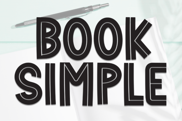 Book Simple: A Display Font Built for Audience Connection