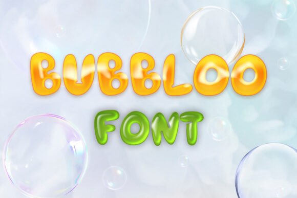 Bubbloo: A Font That Brings Playful Energy to Editorial Design