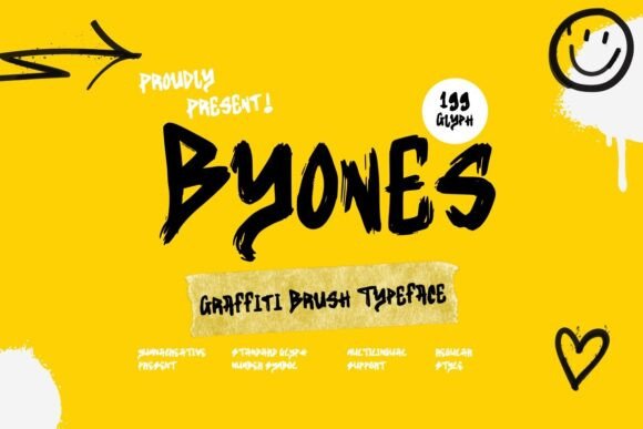 Byones: A Font That Brings an Editorial Edge