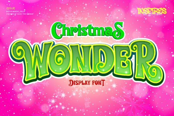 Christmas Wonder: A Festive Font Review for Branding Projects