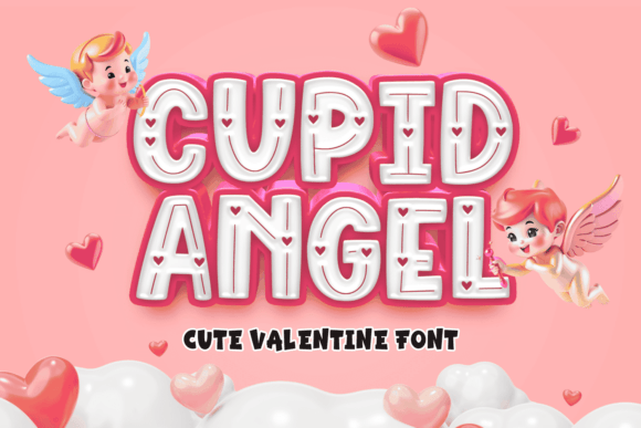 Cupid Angel: A Display Font for Small Business Branding
