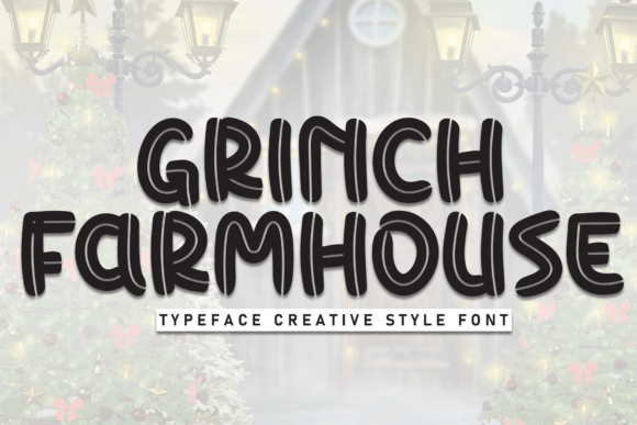 Grinch Farmhouse Font: A Digital Designer's Dream for Brand Personality