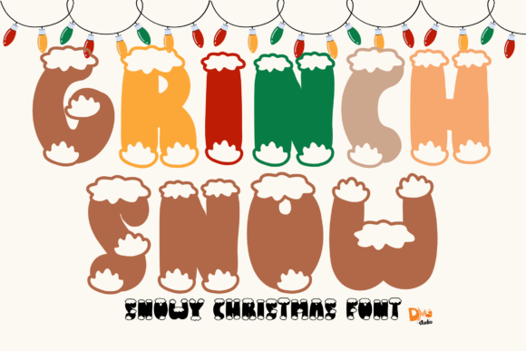 Grinch Snow: A Festive Font That Builds Brand Magic