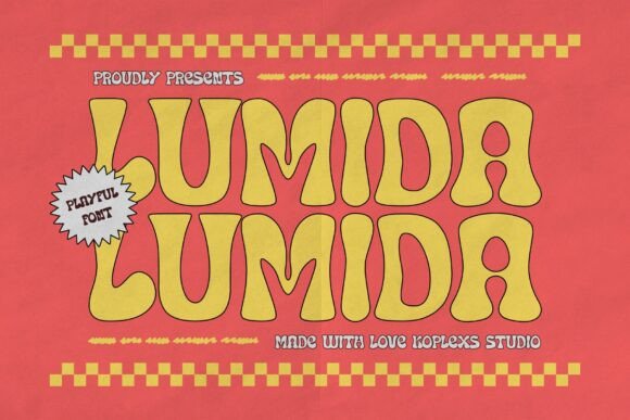 Lumida: A Font That Adds Retro Joy to Your Campaign Designs