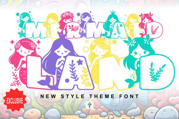 Mermaid Land: A Font for Crafting Magical Brand Moments