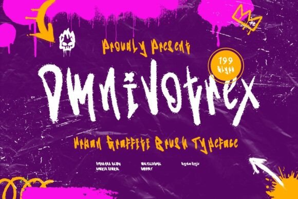 Omnivotrex: A Graffiti-Inspired Font for Modern Brand Identity