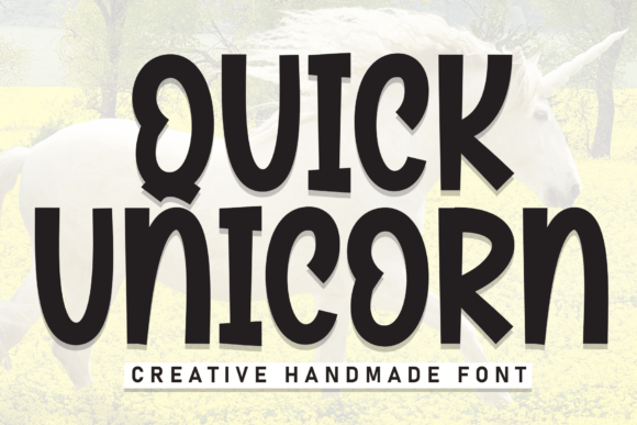 Quick Unicorn: A Modern Display Font for Distinctive Projects