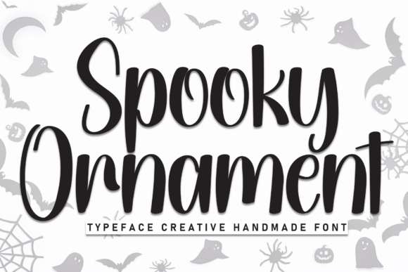 Spooky Ornament: The Playful Handwritten Font for Digital Design