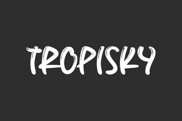 Tropisky: A Warm, Friendly Font for Modern Branding
