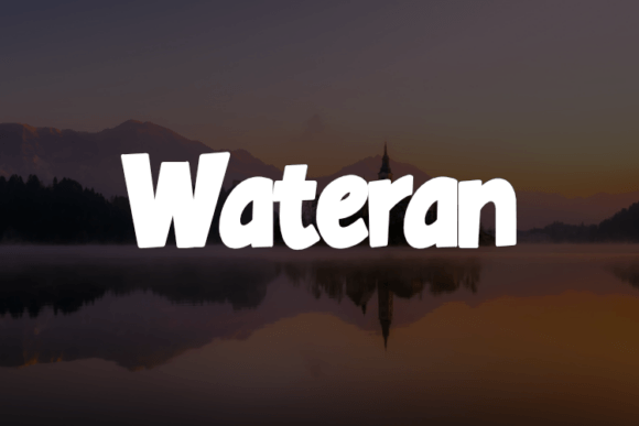 Wateran: A Typeface for Dynamic Editorial Design